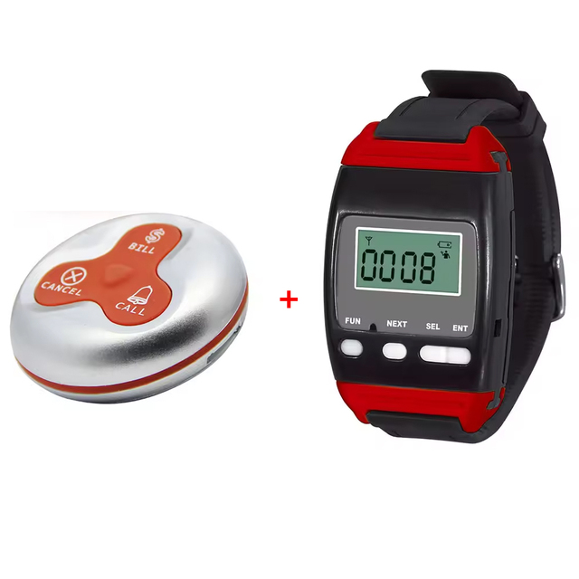 Table Pager Wireless Waiter Call Button for Restaurant Service Wireless Calling System Factory Price