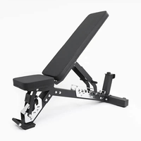 Banc de musculation multifonctionnel réglable et pliable pour usage commercial et domestique, pour press d'orteils et exercices couchés, avec support