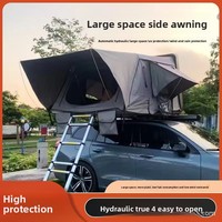 Carpa de Techo Rígida Totalmente Automática para Vehículos 4x4, Tela Oxford Impermeable >3000mm, Uso en Verano