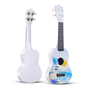Popular Mini Ukelele de Juguete de 21 Pulgadas, Guitarra Pequeña de 4 Cuerdas de ABS para Niños Principiantes - Product Image 4