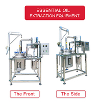 Équipement d'extraction d'huile essentielle de citronnelle machine d'extraction machine de distillation distillateur d'essence végétale