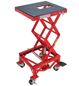 135kg Auto mantenimiento polipasto soporte Jack soporte camión elevador hidráulico motocicleta elevador Mini tijera elevador de coche - Product Image 3