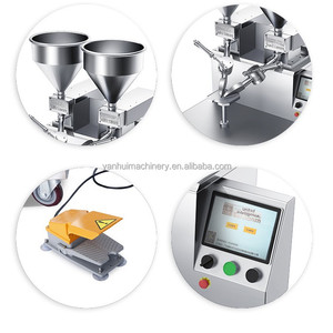 Machine de formage de gâteaux mille-crêpes à double trémie et revêtement crème, spécialisée haute production pour usines de pâtisserie - Product Image 5