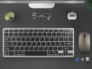 Nhà máy trực tiếp siêu mỏng có thể sạc lại Bàn phím không dây và chuột <span class=keywords><strong>Combo</strong></span> cho máy tính xách tay và máy tính bảng-Lý tưởng cho văn phòng sử dụng - Product Image 3