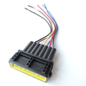 2 <span class=keywords><strong>3</strong></span> 4 5 7 8 10 12 16 20 pines/vías macho amplificador de Encendido automático conector Pigtail para Amp Cosworth Tyco Timer 7Pin Pigtail - Product Image 2