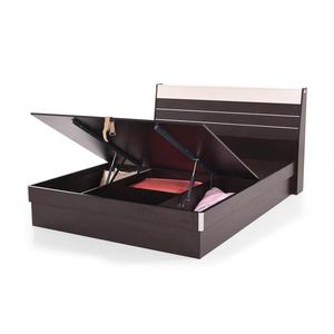 Cama King de París con elevador hidráulico Muebles elegantes para el dormitorio del hogar con características de almacenamiento - Product Image 4