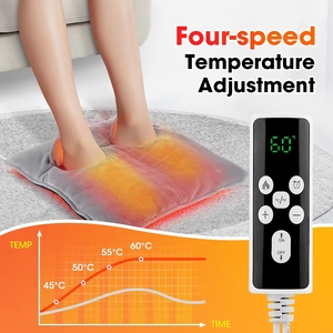 Tappetino Riscaldante Intelligente per <span class=keywords><strong>Piedi</strong></span> con Quattro Livelli di Temperatura e Controller per Massaggiare <span class=keywords><strong>i</strong></span> <span class=keywords><strong>Piedi</strong></span> - Product Image 4
