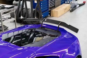 ชุดแต่งสปอยเลอร์คาร์บอนไฟเบอร์สไตล์ NT สภาพใหม่ สำหรับ Lamborghini LP580 อัพเกรด LP580 - Product Image 3