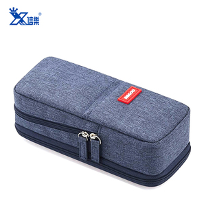 Commercio all'ingrosso Multi-funzione di Cerniera Morbido Stand Up sacchetto di Scuola Della Cancelleria Del Sacchetto Della Cassa di Matita - Product Image 4