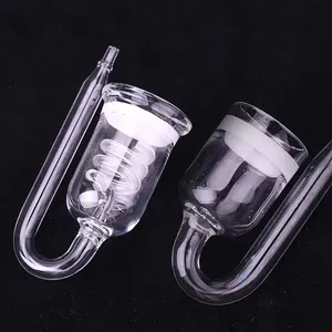 Glas Inline CO2 Zerstäuber Diffusor für Aquarium Gepflanzt Tank