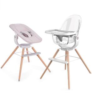 Hot Sale High Quality Modern Stylish High Chair for Baby &amp; <strong>Toddler</strong> Clear Seat with 360&deg; Swivel for Baby Feeding &amp; Nursing - Product Image 4