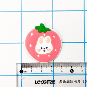 Parches de Goma Suave con Diseño de Animales, Decoraciones de PVC para Ropa y Bolsos, Diseño Personalizado - Product Image 4