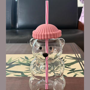 Taza <span class=keywords><strong>de</strong></span> Vidrio Creativa con Diseño <span class=keywords><strong>de</strong></span> Oso Teddy <span class=keywords><strong>de</strong></span> Starbuck, Estilo Moderno, Precio Económico, Gran Venta - Product Image 5