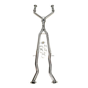 Выхлопная выхлопная труба с 4 "из нержавеющей стали для Infiniti Q50 16-23 VR630 3.0L Turbo - Product Image 2