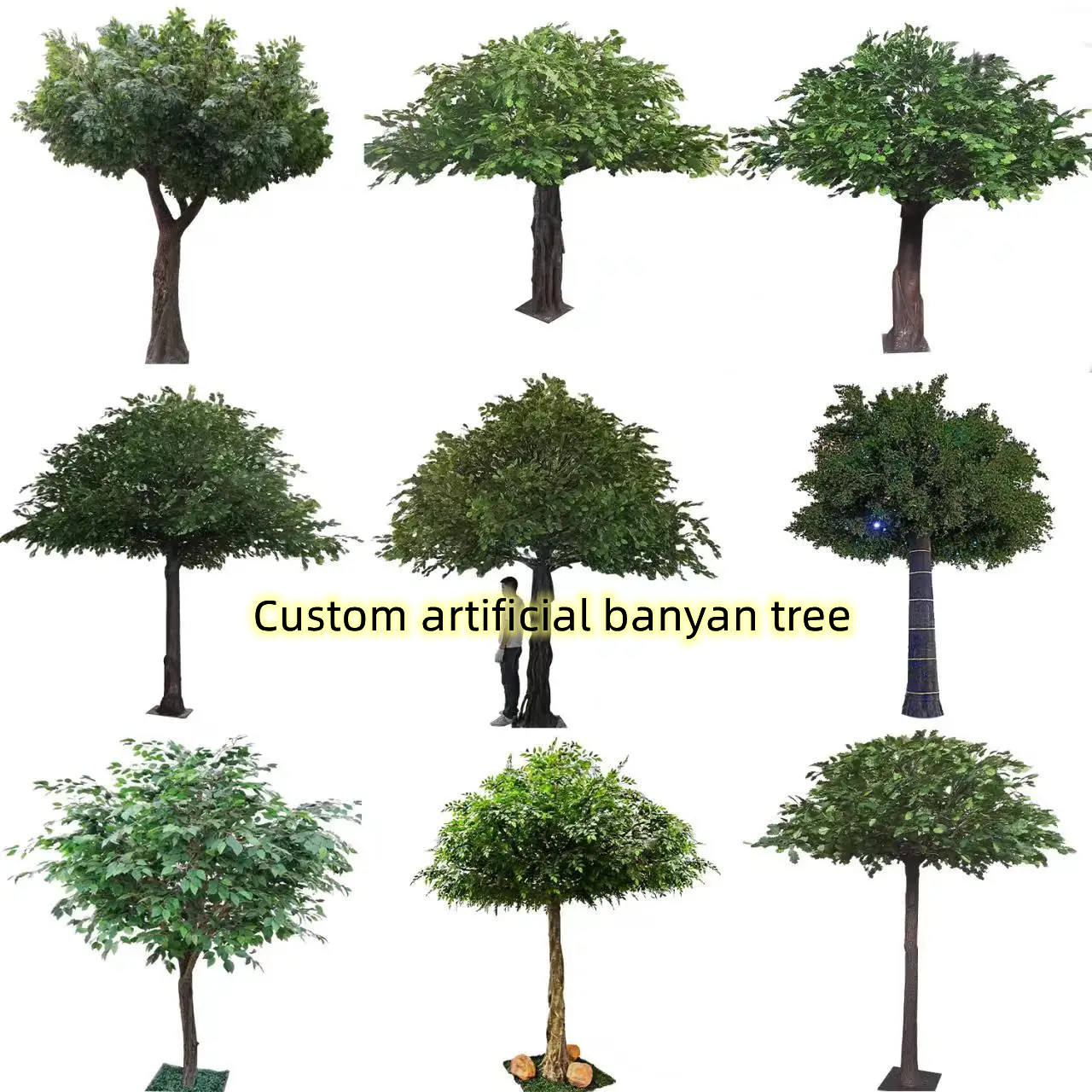 Personalizar todo tipo de árboles de Banyan