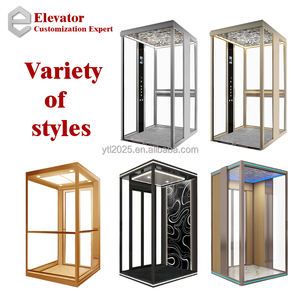 Ascensor Interior de Alta Calidad, Ascensor Privado de Alta Gama para Viviendas, Diseño Personalizado, Ascensor sin Engranajes de 320 kg - Product Image 2