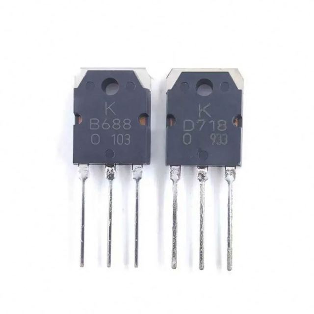 KTB688 KTD718 B688 D718 2SB688 2SD718 KEC Audio Amplifier Pairing Transistor Electronic Components