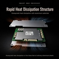 Système de gestion de batterie intelligent JBD Smart BMS OH20SA01 7S-20S LiFePO4 Li-ion 80A-200A 48V 60V 72V UART RS485 CAN pour véhicule à basse vitesse