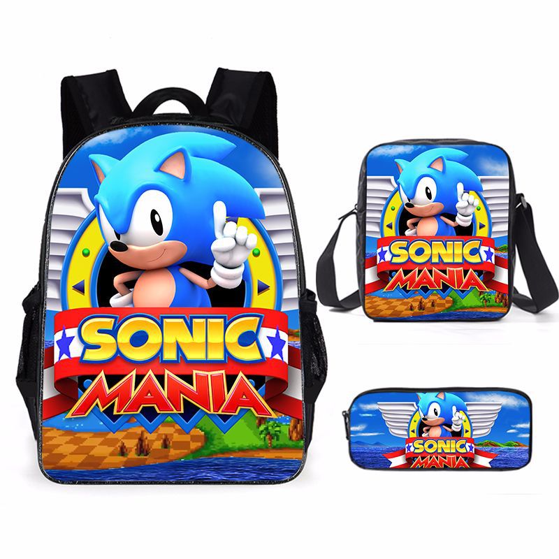 3 шт./набор, школьный рюкзак с 3D-принтом для мальчиков