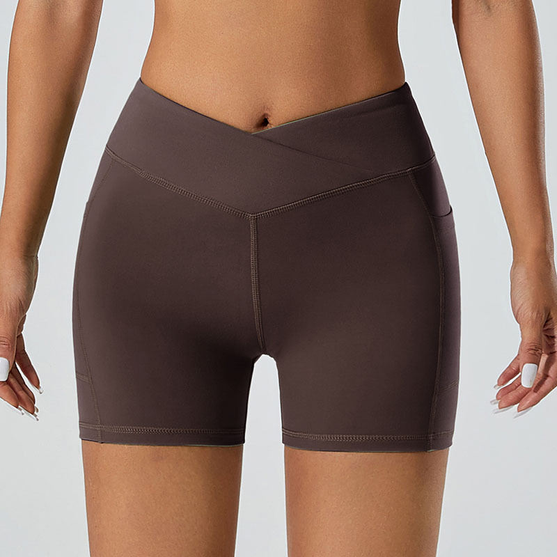 Short marron foncé