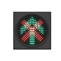 Feux de signalisation pour poste de péage, feux de contrôle de voie de 12 pouces, flèche verte, flèche rouge, feux de circulation
