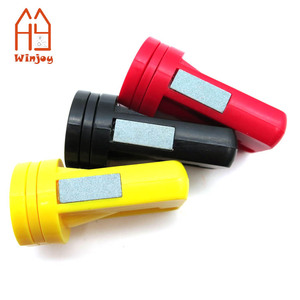 Temperamatite speciale per affilare matite per la lavorazione del legno, temperamatite manuale in plastica con pietra per affilare, LOGO personalizzato - Product Image 5