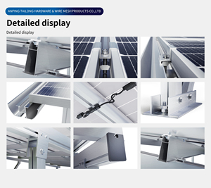Système de montage de carport solaire étanche personnalisé à prix compétitif, structure de carport solaire photovoltaïque en métal durable - Product Image 4