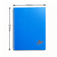 Carnet à spirale PP grand format ligné pour l'école, le bureau et l'écriture quotidienne – Fournisseur d'usine – Arabie Saoudite