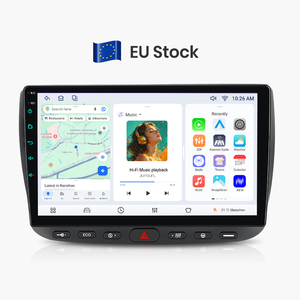 Junsun 9" <b>Wireless</b> Carplay Car Radio for Fiat Linea 2012-2015 Car DVD Stereo Auto Bluetooth GPS Navigation Multimedia Player - Product Image 1