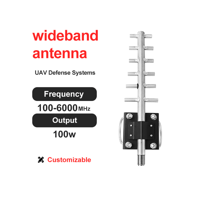 Outdoor Yagi Antenna 12DBI High Gain 698-2700MHz N Female for Signal Booster Amplifier Receiving Signal