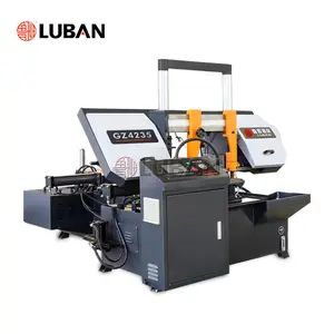 LUBAN Horizontal Band Saw Machine Metal Sawing Solution Supplier GZ4235 CNC Bandsaw Machine