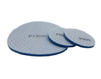 Fangea Soft Foam Sanding Discs Bulat P400-4000 Butiran Abrasif untuk Pemolesan & Detailing Mobil