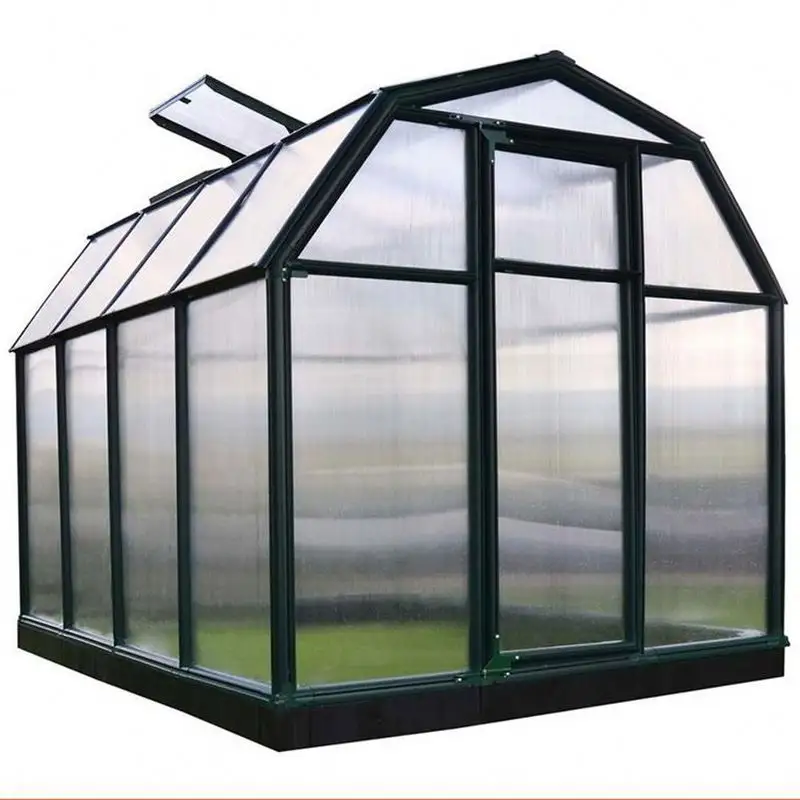 Independent Space Aluminum Frame, Garden Backyard Tomato Flower Plant Grown Waterproof House Tent Greenhouse/