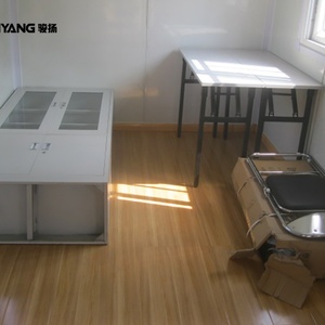 Conteneurs maritimes préfabriqués neufs de 20 et 40 pieds en acier Corten, pour dortoirs temporaires, bureaux et logements pour réfugiés sur chantier de construction - Product Image 3