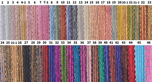 Tissu Lame <span class=keywords><strong>Lurex</strong></span> extensible en promotion pour vêtements de mode féminine, robes de soirée, maillots de bain et jouets - Product Image 4