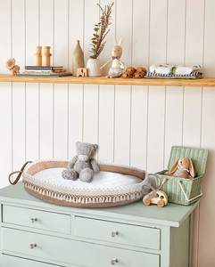 <span class=keywords><strong>Lit</strong></span> de couchage pour bébé KUYUE Whuman Hairotton Rope Blondebasket, avec matelas, poussette pour perruques Changhair, personnalisable - Product Image 6