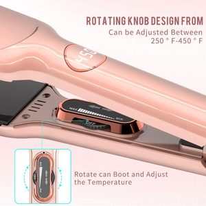 Lisseur de cheveux professionnel en titane infrarouge tendance, prix de gros imbattable, avec température de 450°F - Product Image 2