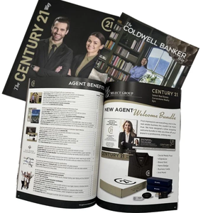 Chất lượng cao đầy đủ màu sắc bán buôn tùy chỉnh hoàn hảo ràng buộc bù đắp giấy thời trang bất động sản loạt Tạp Chí quảng cáo - Product Image 2