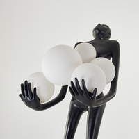 Lampe Led autoportante nordique de luxe, design moderne et minimaliste, luminaire décoratif d'intérieur, idéal pour un salon, un hôtel ou un restaurant, haute qualité, nouveau modèle