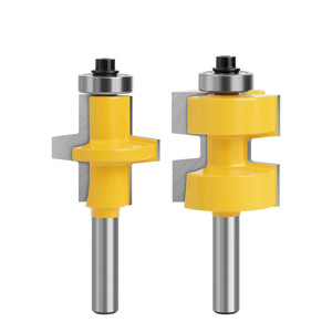 Milling Cutter <b>For</b> Woodworking Machine <b>Tools</b> With Tungsten Steel Alloy Cutting <b>Edge</b> And <b>Paint</b> Coating <b>For</b> Door Frame Mortising - Product Image 3