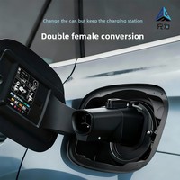 Adaptateur NACS vers CCS1 DC 300A, étanche IP65, connecteur de charge rapide DC, adaptateur de chargeur de voiture, adaptateur de surchargeur pour véhicules électriques CCS1