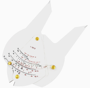 Computadora de Vuelo DF 92 para Pilotos, Entrenamiento de Vuelo para Estudiantes, Ploter de Vuelo - Product Image 5