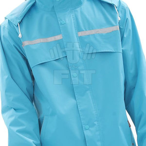 Chubasquero de nailon para hombre, ropa de lluvia transpirable y a prueba de agua personalizada, recién llegados, trajes de lluvia al por mayor para adultos - Product Image 6