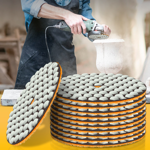 Абразивный инструмент для шлифовки мрамора, 4 дюйма, 1,5 мм, OEM, гибкий полировальный диск с алмазным напылением на смоляной связке для гранита и кварца - Product Image 3