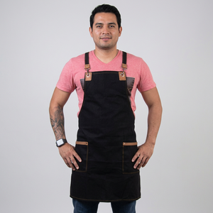 Delantales Personalizables de Algodón Premium Impermeables para Cocina y Peluquería - Product Image 1