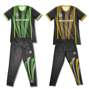 เสื้อฟุตบอลแขนสั้นผ้าระบายอากาศแห้งเร็วพิมพ์ลายตามสั่งด้วยเทคนิค Sublimation สำหรับฤดูร้อน - Product Image 6