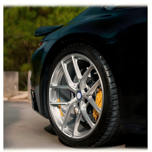 Jantes forgées en alliage d'aluminium argenté Zorlen pour 5x112 5x120 Jantes forgées concaves profondes pour <span class=keywords><strong>GLE</strong></span> GLC BMW X3 X5 M4 - Product Image 4