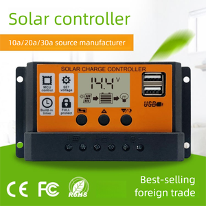 XZJ 핫 세일 <span class=keywords><strong>PWM</strong></span> 고효율 태양광 충전 컨트롤러, 12V24V 자동 전압 인식, LED 조명 및 PV 전원 시스템용 - Product Image 2