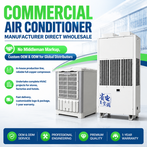 Ventilador centrífugo de refrigeración y calefacción, compresor inverter, aire acondicionado comercial inverter de bajo consumo WHL-28ILBBP Wenhua - Product Image 4