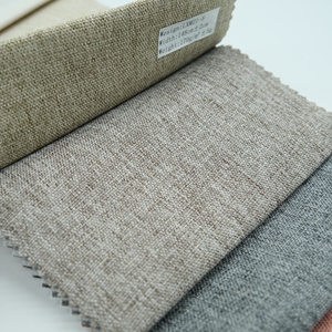 100% <span class=keywords><strong>Polyester</strong></span> Linen cái nhìn vải chống nhăn dệt kim sợi dọc Dobby mô hình sofa vải cho sofa bọc - Product Image 5